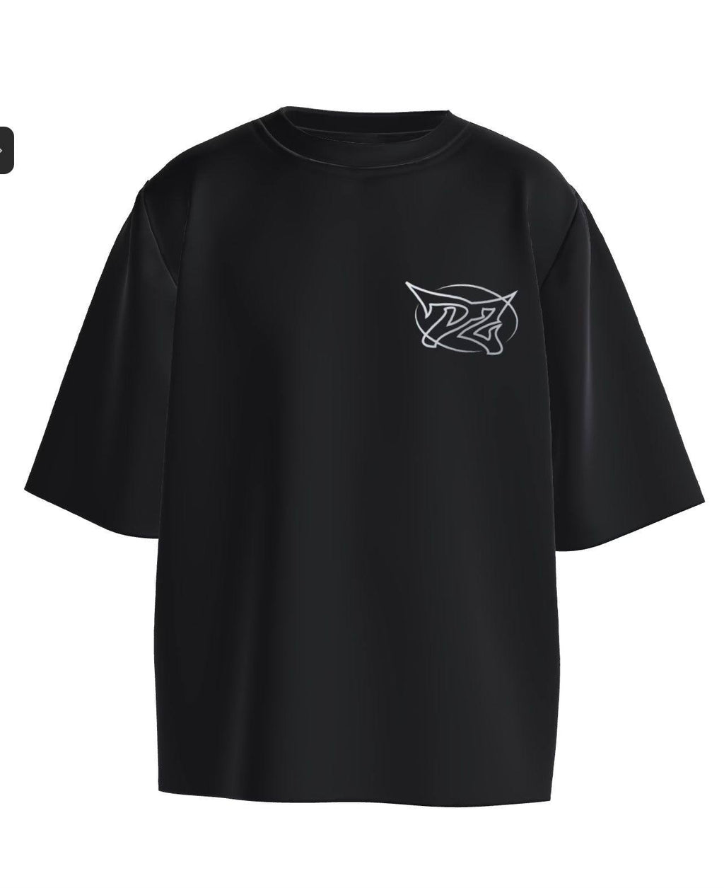 Black Graphic Tee 1