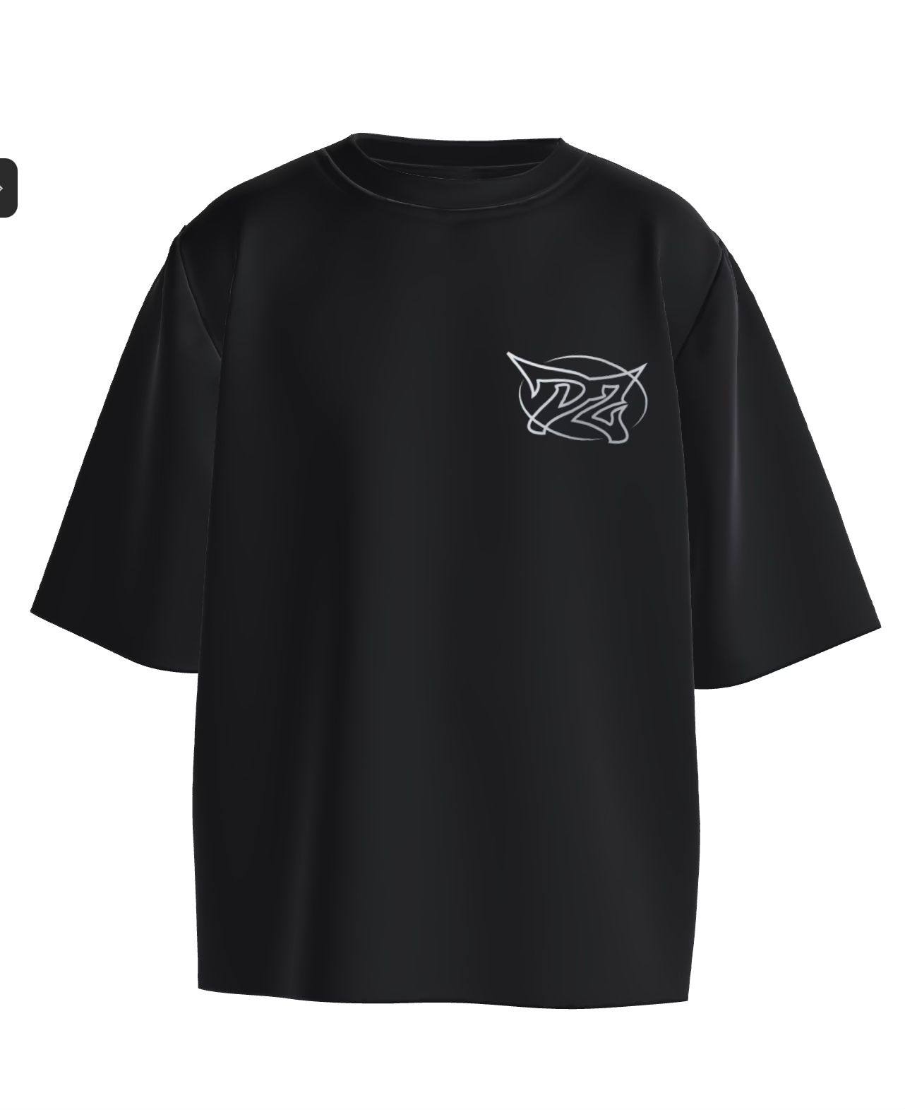 Black Graphic Tee 1