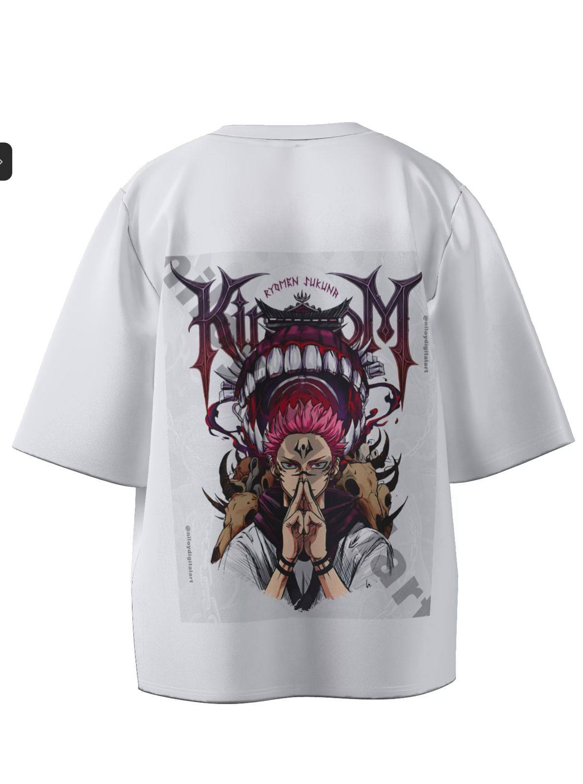 White Graphic Tee 1