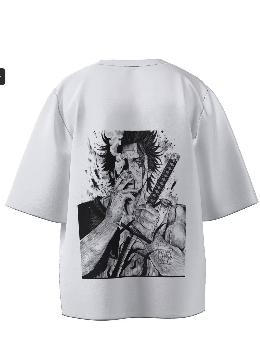 White Graphic Tee 4